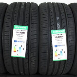 4x 245/35R19 93Y GOODRIDE SPORT SA-37 SOMMERREIFEN XL #1L6C