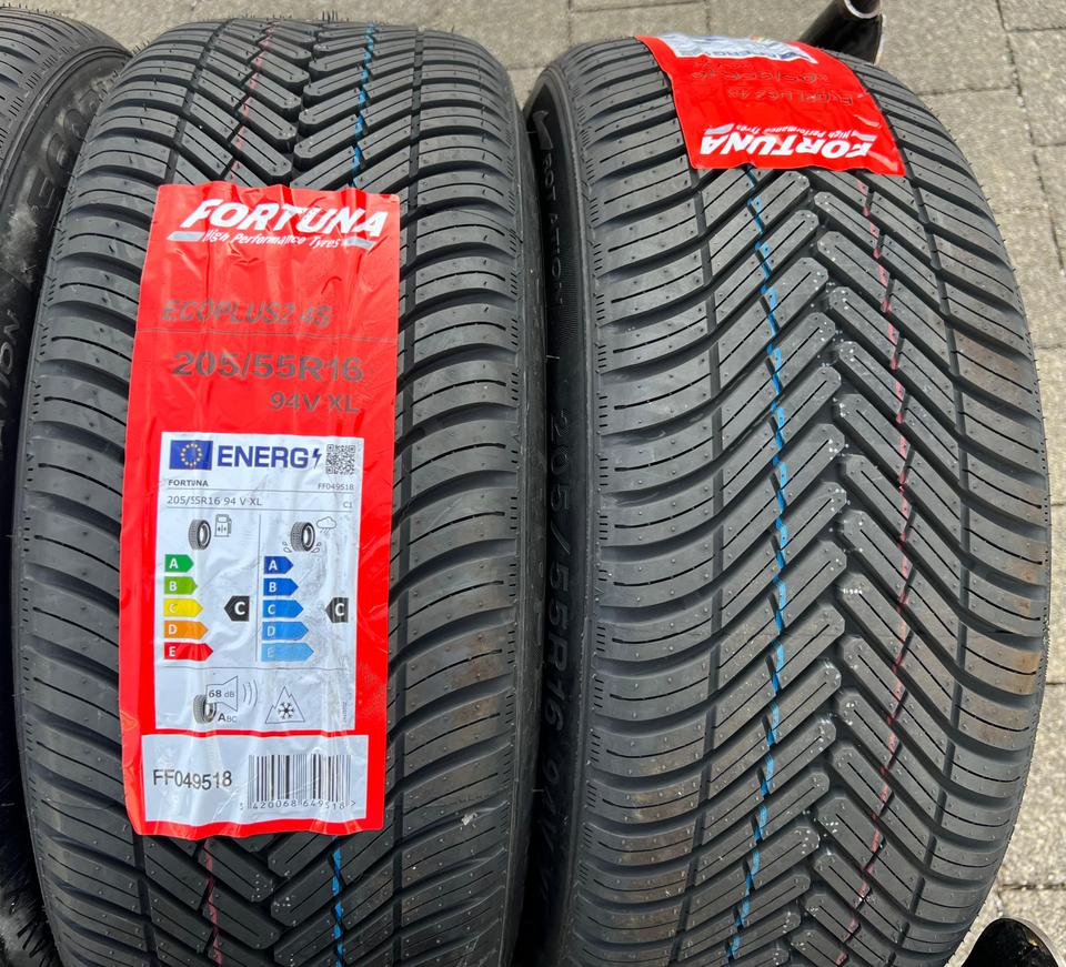 4x 205/55R16 94V FORTUNA ECOPLUS 4S GANZJAHRESREIFEN 2023 #1N3K – Bild 3
