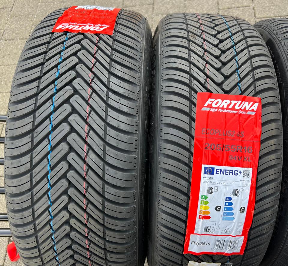 4x 205/55R16 94V FORTUNA ECOPLUS 4S GANZJAHRESREIFEN 2023 #1N3K – Bild 2