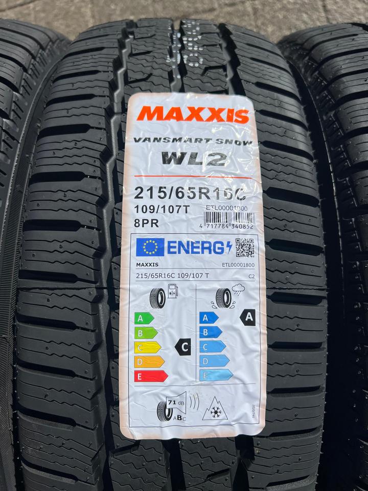 4x 215/65R16C 109/107T MAXXIS WINTERREIFEN 2025 NEU #21ON – Bild 4