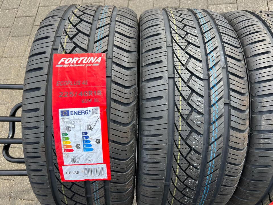 4x 225/40R18 92W FORTUNA ECOPLUS 4S GANZJAHRESREIFEN 2023 #1N3J – Bild 2