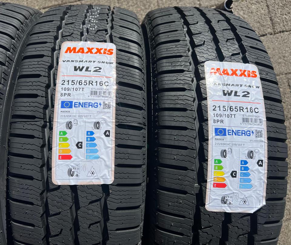 4x 215/65R16C 109/107T MAXXIS WINTERREIFEN 2025 NEU #21ON – Bild 3
