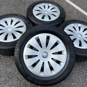 4 ORIGINAL 17" STAHLFELGEN MERCEDES GLA KLASSE X156 RDKS #25HY
