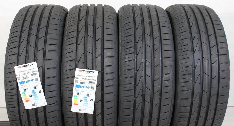 4x 205/50R17 93V HANKOOK VENTUS PRIME 3 SOMMERREIFEN 2023 #1FYZ – Bild 2