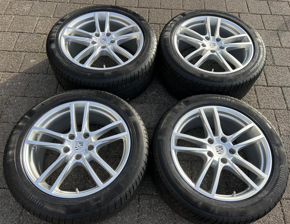 4 ORIGINAL 20" ALU WINTERRÄDER PORSCHE CAYENNE 9YA CONTI #22ZC – Bild 2
