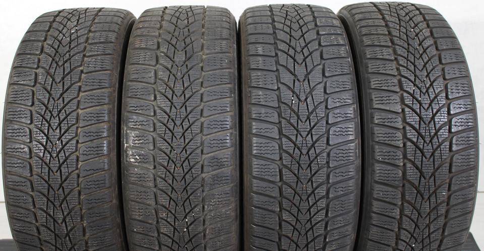 4x 205/45R17 88V DUNLOP WINTERREIFEN RUNFLAT 5,5-6MM * #1I4L – Bild 2