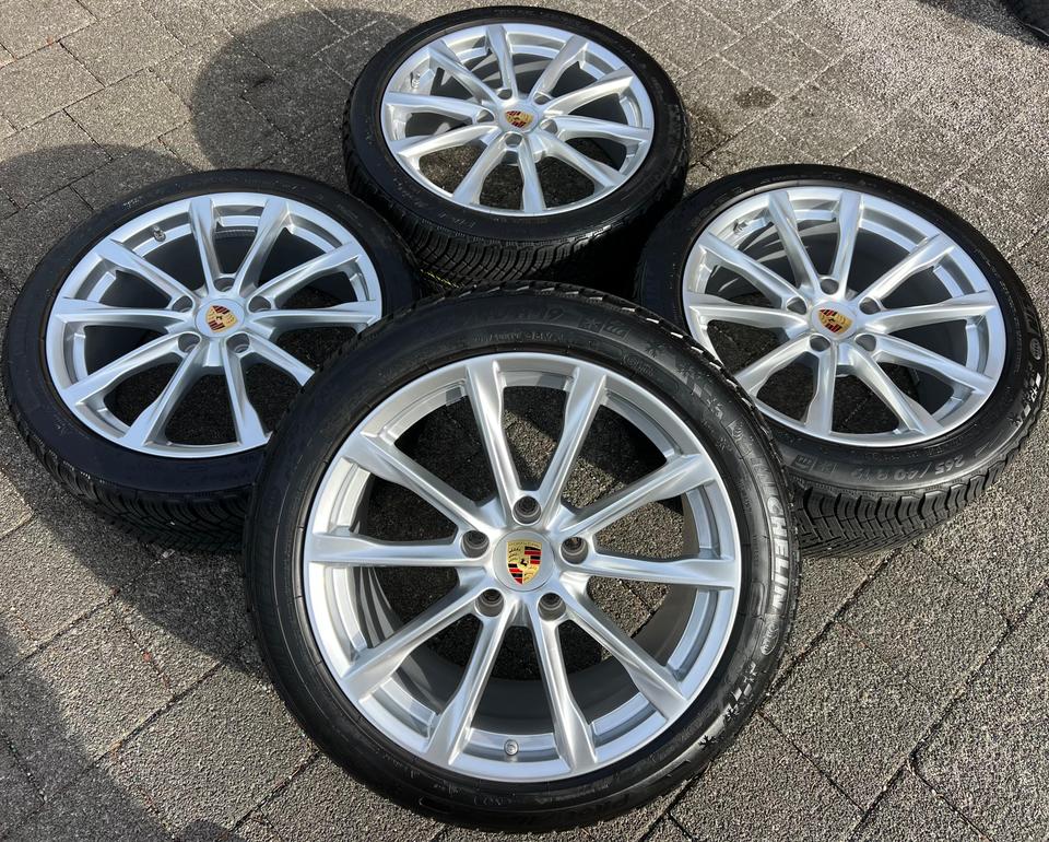 4 ORIGINAL 19" ALU WINTERRÄDER PORSCHE CAYMAN BOXSTER 982 #23NW