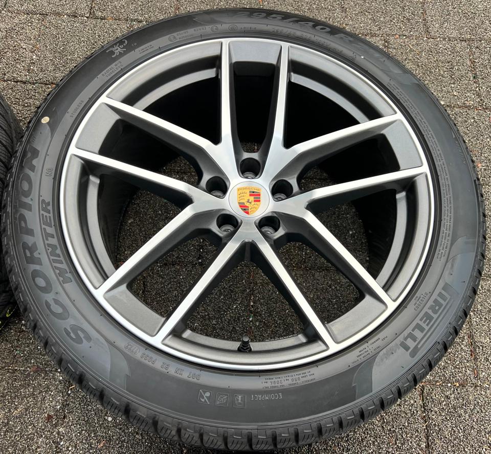 4 ORIGINAL 20" ALU WINTERRÄDER PORSCHE MACAN PIRELLI RDKS #23GD – Bild 3