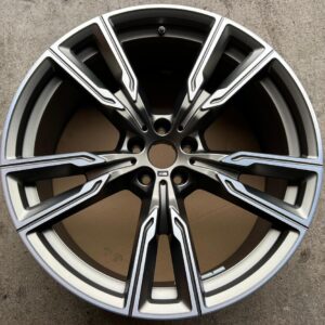 1 X ORIGINAL 22" ALUFELGE BMW X5 G05 X6 G06 8072002 747M #1U6W