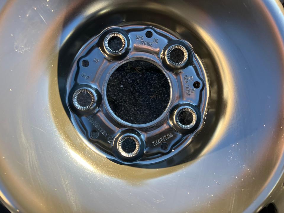 4 WINTERRÄDER MERCEDES GLA X156 215/60R17 96H CONTINENTAL #24BD – Bild 7