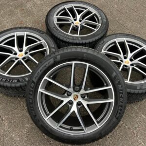 4 ORIGINAL 20" ALU WINTERRÄDER PORSCHE MACAN MICHELIN RDKS  #24DV