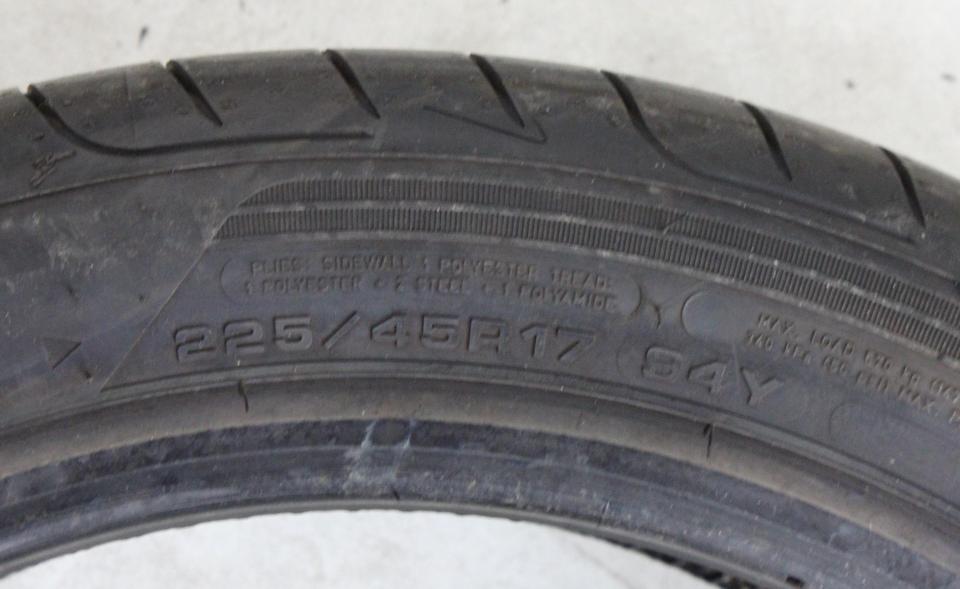2x 225/45R17 94Y GOODYEAR SOMMERREIFEN 2021/2023 #25JT – Bild 5