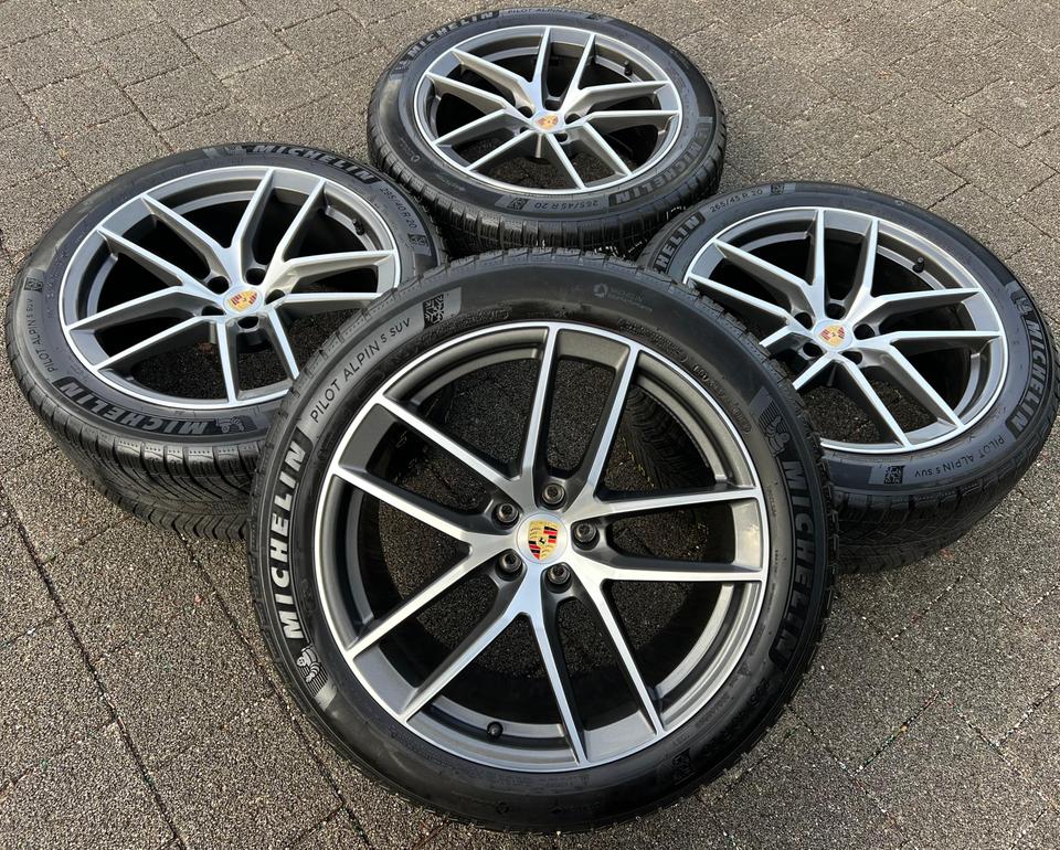 4 ORIGINAL 20" ALU WINTERRÄDER PORSCHE MACAN MICHELIN RDKS #23HT