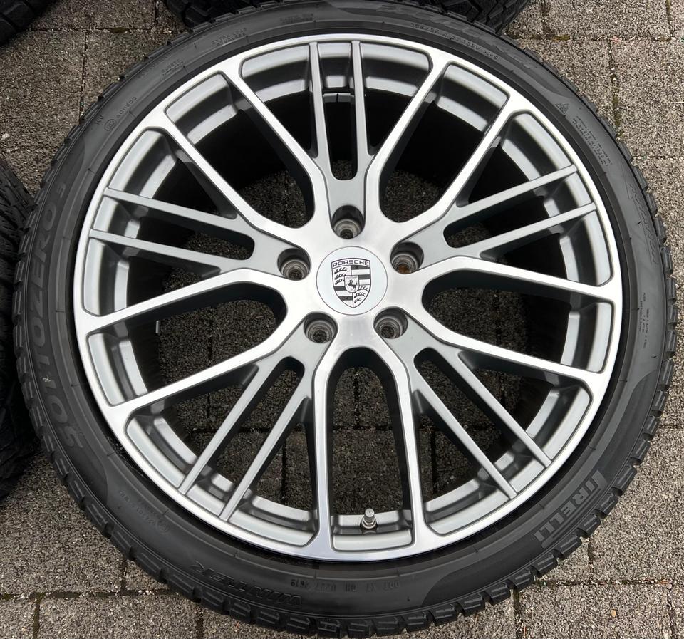 4 ORIGINAL 21" ALU WINTERRÄDER PORSCHE PANAMERA 971 FREIHAU #22ST – Bild 5
