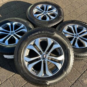 4 ORIGINAL 17" ALU WINTERRÄDER MERCEDES GLC X253 W253 RDKS  #24BK