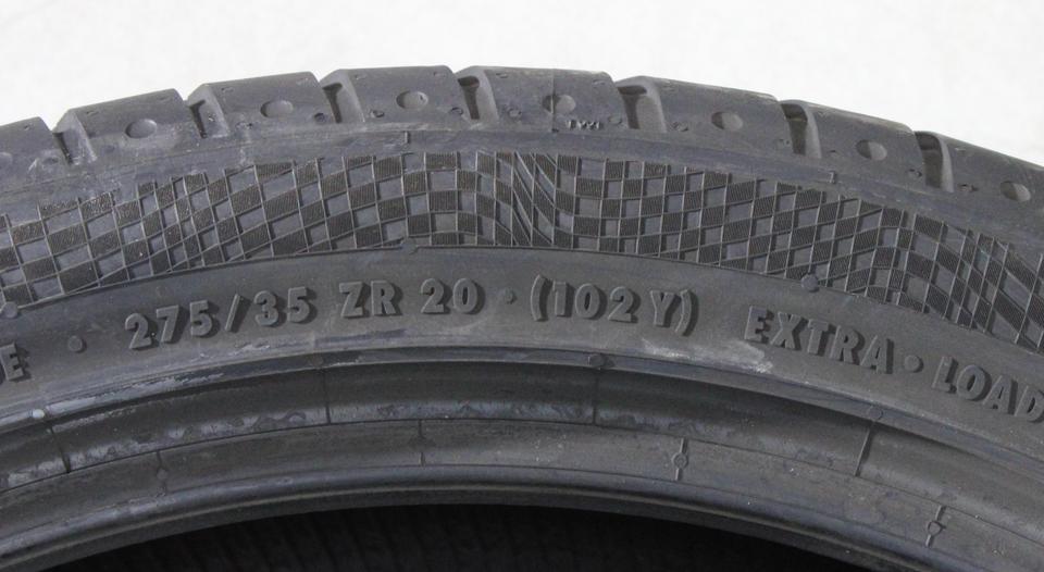 1x 275/35R20 102Y CONTINENTAL SPORT CONTACT 2 NEU 2021 XL #26ZX – Bild 4