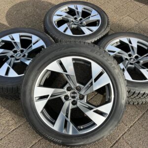 4 ORIGINAL 20" ALU WINTERRÄDER AUDI E-TRON Q8 4KE601025T #24AB