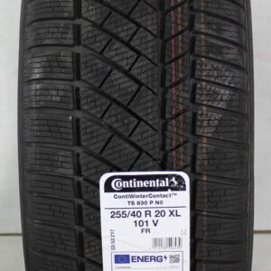 1x 255/40R20 101V CONTINENTAL WINTER CONTACT TS830P 2022 #1V3G