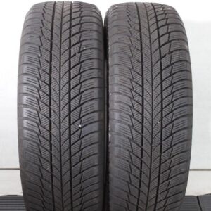 2x 225/60R18 104H BRIDGESTONE BLIZZAK LM001 WINTERREIFEN #22MQ