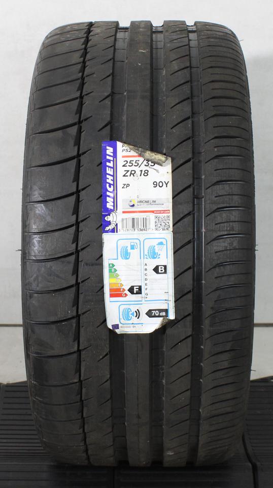 1x 255/35R18 90Y MICHELIN PILOT SPORT PS2 ZP RUNFLAT 2018 * #1XNH