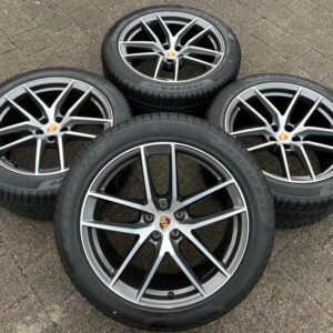 4 ORIGINAL 20" ALU WINTERRÄDER PORSCHE MACAN PIRELLI RDKS  #24EI