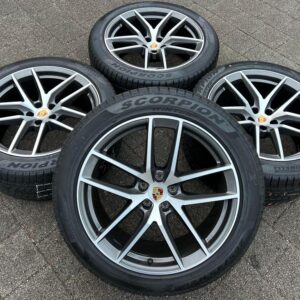 4 ORIGINAL 20" ALU WINTERRÄDER PORSCHE MACAN PIRELLI RDKS  #24EF