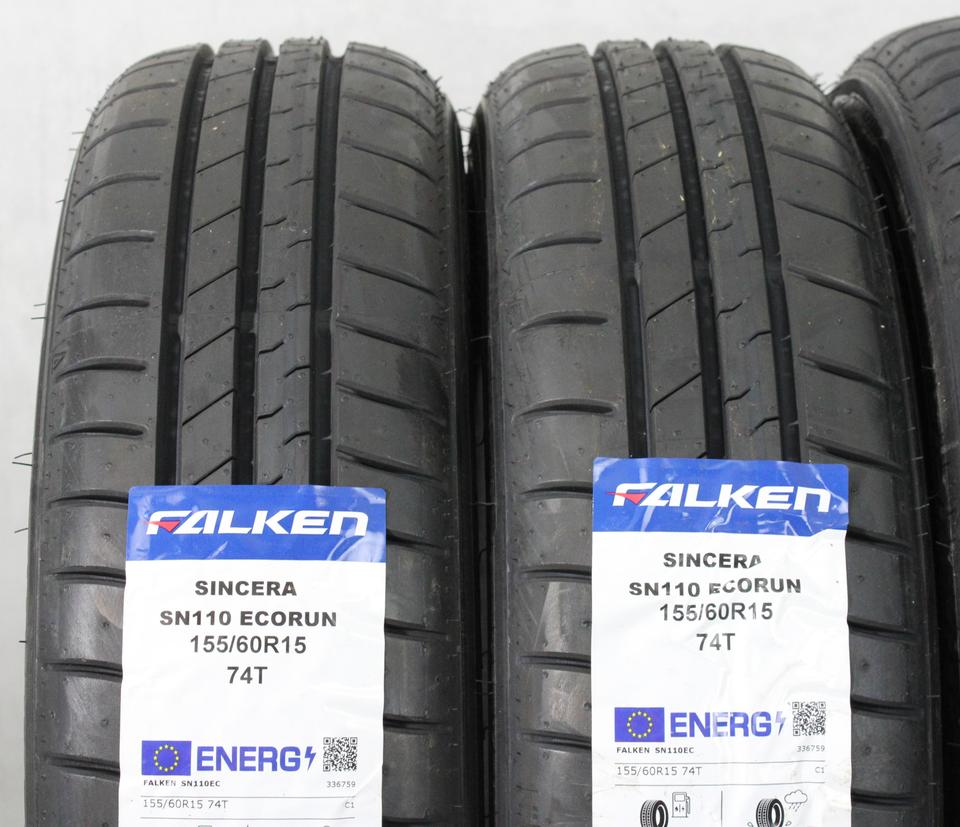 2x 155/60R15 74T 2x 175/55R15 77T FALKEN SOMMERREIFEN #202W – Bild 3