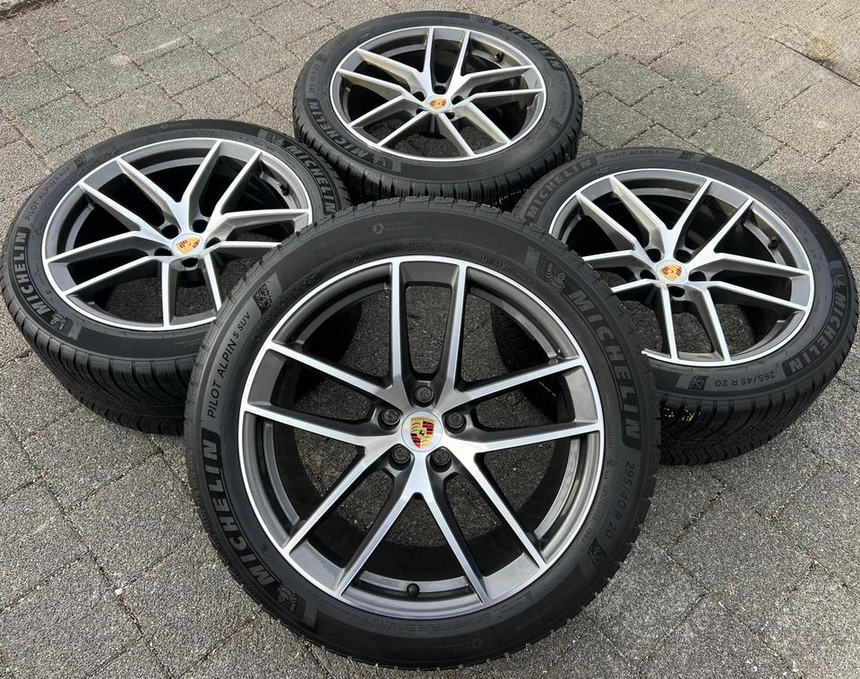 4 ORIGINAL 20" ALU WINTERRÄDER PORSCHE MACAN MICHELIN RDKS #23MC