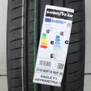 1x 215/40R18 89Y GOODYEAR EAGLE F1 ASYMMETRIC 3 AO 2022 #1XJF