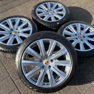 4 ORIGINAL 20" ALU WINTERRÄDER PORSCHE TAYCAN TEQUIPMENT #23HU