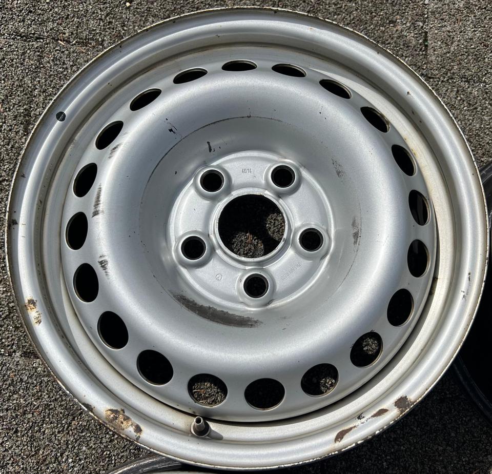 4 STAHLFELGEN 16" VW BUS T5 T6 6,5x16 ET51 5x120 FREIHAUS #1ZFT – Bild 4