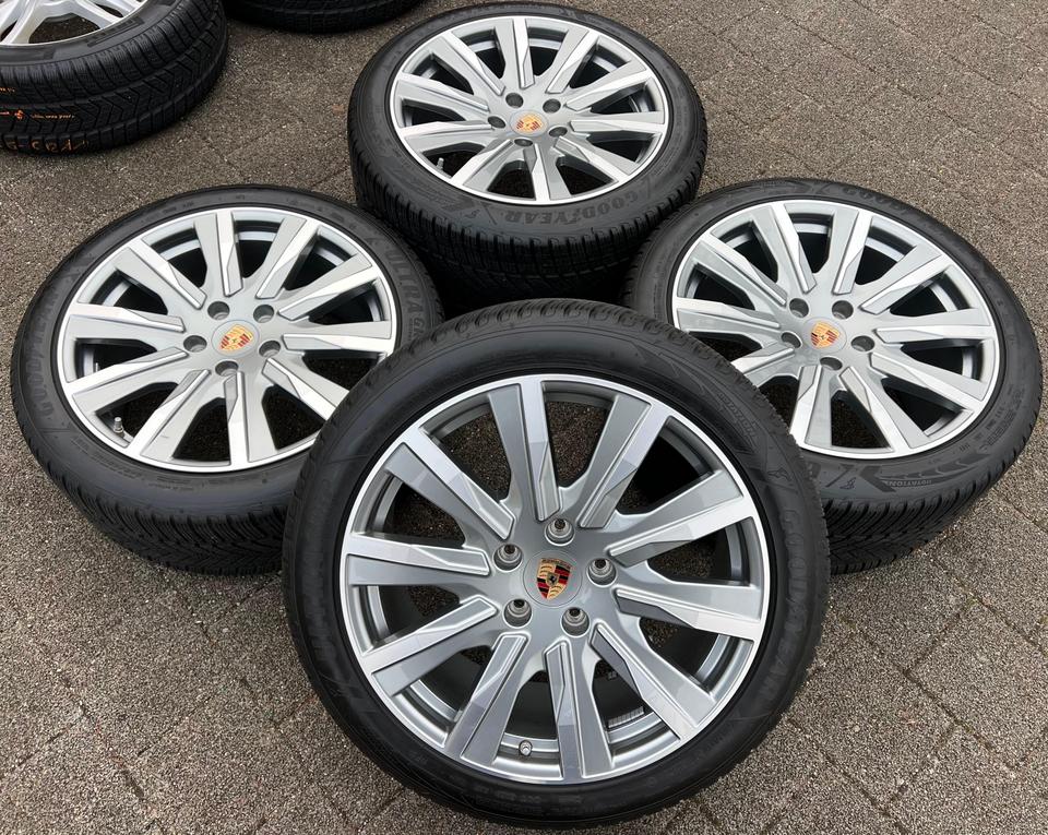 4 ORIGINAL 20" ALU WINTERRÄDER PORSCHE TAYCAN TEQUIPMENT #24EJ