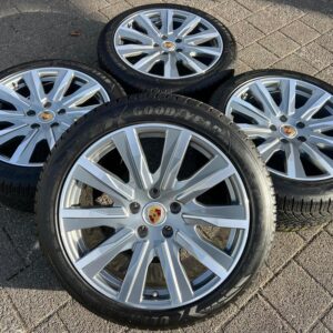 4 ORIGINAL 20" ALU WINTERRÄDER PORSCHE TAYCAN TEQUIPMENT #23OC