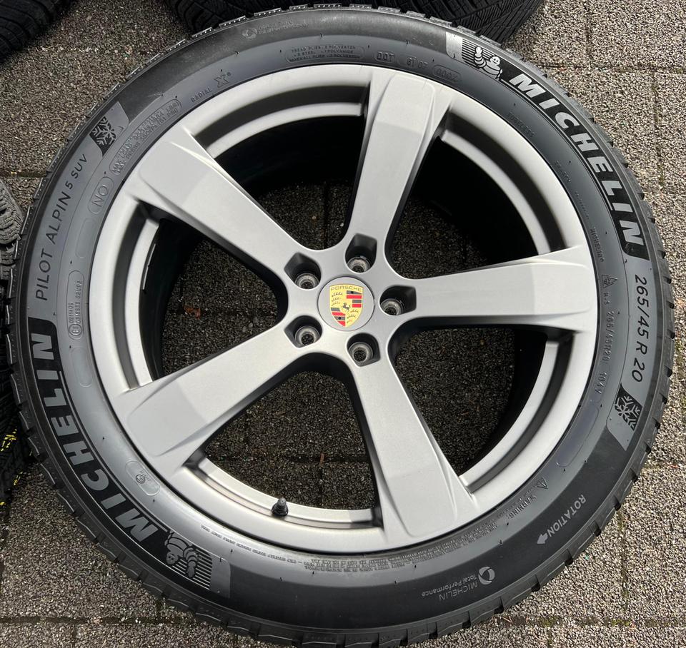 4 ORIGINAL 20" ALU WINTERRÄDER PORSCHE MACAN MICHELIN RDKS #23GL – Bild 4