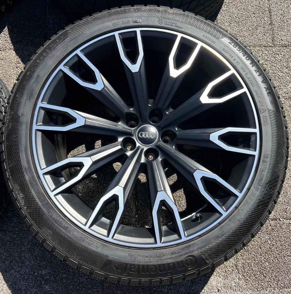 4 ORIGINAL 21" ALU WINTERRÄDER AUDI Q7 4M TALEA 4M0071491 #20NV – Bild 5