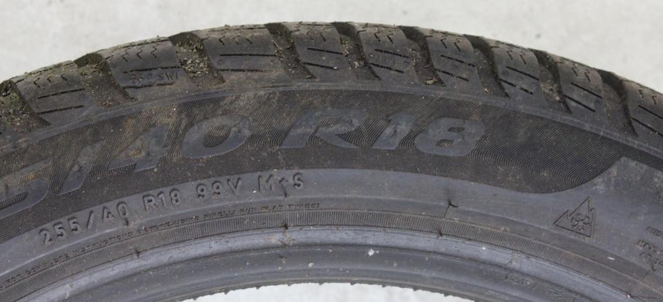 1x 255/40R18 99V PIRELLI SOTTOZERO 3 RUNFLAT 2021 #25JP – Bild 4