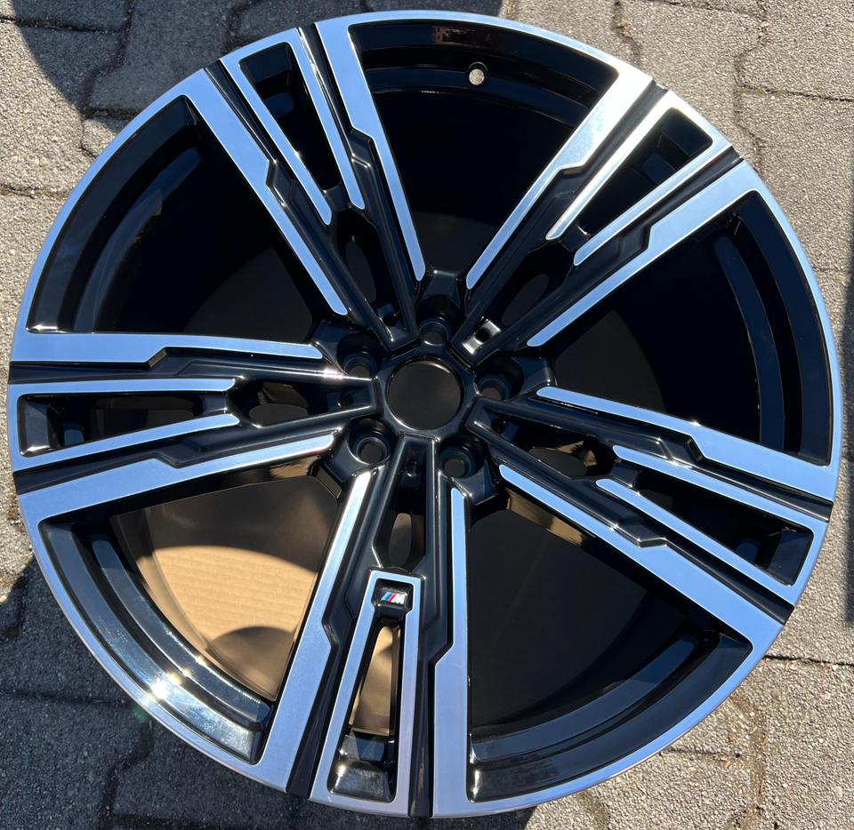 1X ORIGINAL 21" ALUFELGE BMW 7ER REIHE i7 G70 STYLING 908M #1UBI