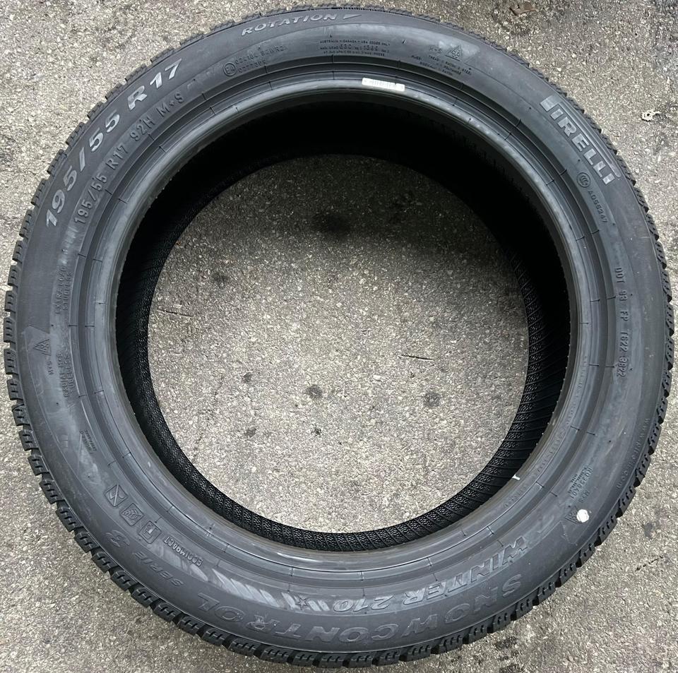 4x 195/55R17 92H PIRELLI SNOW CONTROL 3 WINTERREIFEN NEU #1O7W – Bild 5