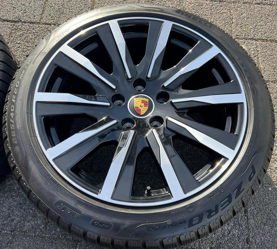 4 ORIGINAL 20" ALU WINTERRÄDER PORSCHE TAYCAN TEQUIPMENT #23ME – Bild 5