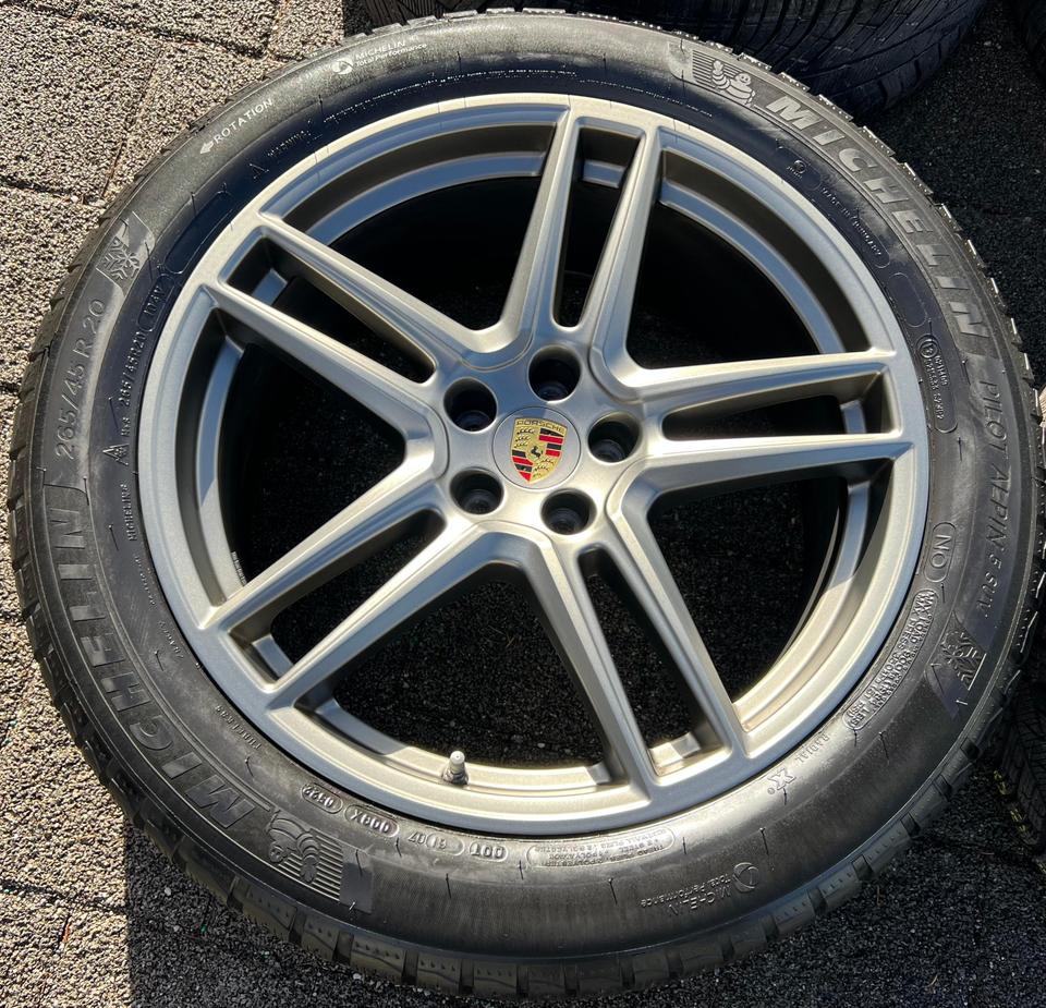 4 ORIGINAL 20" ALU WINTERRÄDER PORSCHE MACAN MICHELIN RDKS #238B – Bild 5