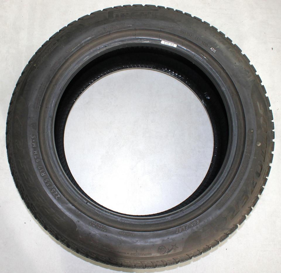 2x 225/55R17 97H PIRELLI WINTERREIFEN RUNFLAT 2015 #22BG – Bild 8