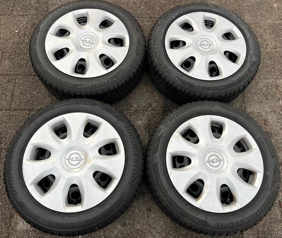 4 WINTERRÄDER OPEL CORSA-D CORSA-E ADAM 185/60R15 88T RDKS #245J – Bild 2