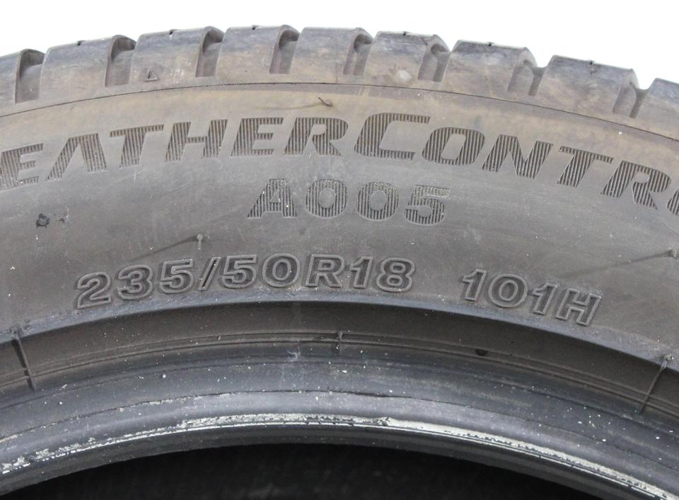 2x 235/50R18 101H BRIDGESTONE GANZJAHRESREIFEN 6MM 2023 #22HF – Bild 5