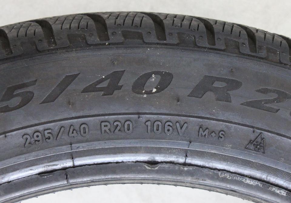 1x 295/40R20 106V PIRELLI SCORPION WINTER N0 WINTERREIFEN #248W – Bild 4