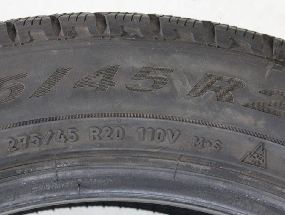 1x 275/45R20 110V PIRELLI SCORPION WINTER N0 WINTERREIFEN #236Z – Bild 4