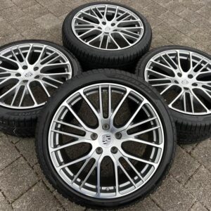 4 ORIGINAL 21" ALU WINTERRÄDER PORSCHE PANAMERA 971 FREIHAU #22ST