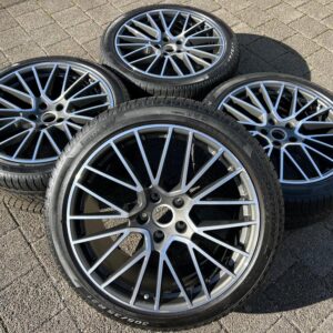 4 ORIGINAL 21" ALU WINTERRÄDER PORSCHE CAYENNE 9YA PIRELLI #22XY