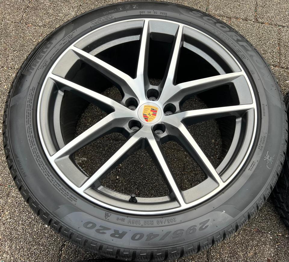 4 ORIGINAL 20" ALU WINTERRÄDER PORSCHE MACAN PIRELLI RDKS #23GD – Bild 4