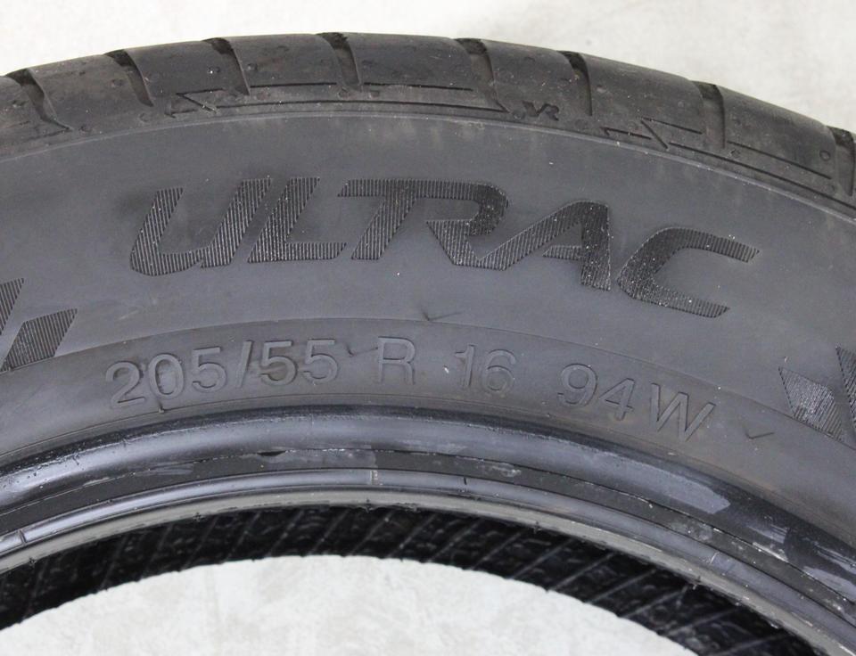 2x 205/55R16 94W VREDESTEIN ULTRAC SOMMERREIFEN 5MM 2024 #26LM – Bild 5