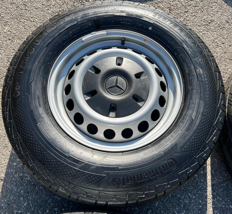 4 SOMMERRÄDER MERCEDES SPRINTER W907 225/75R16C 121/120R #15KT – Bild 3